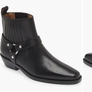 Madewell the Santiago western leather ankle boots